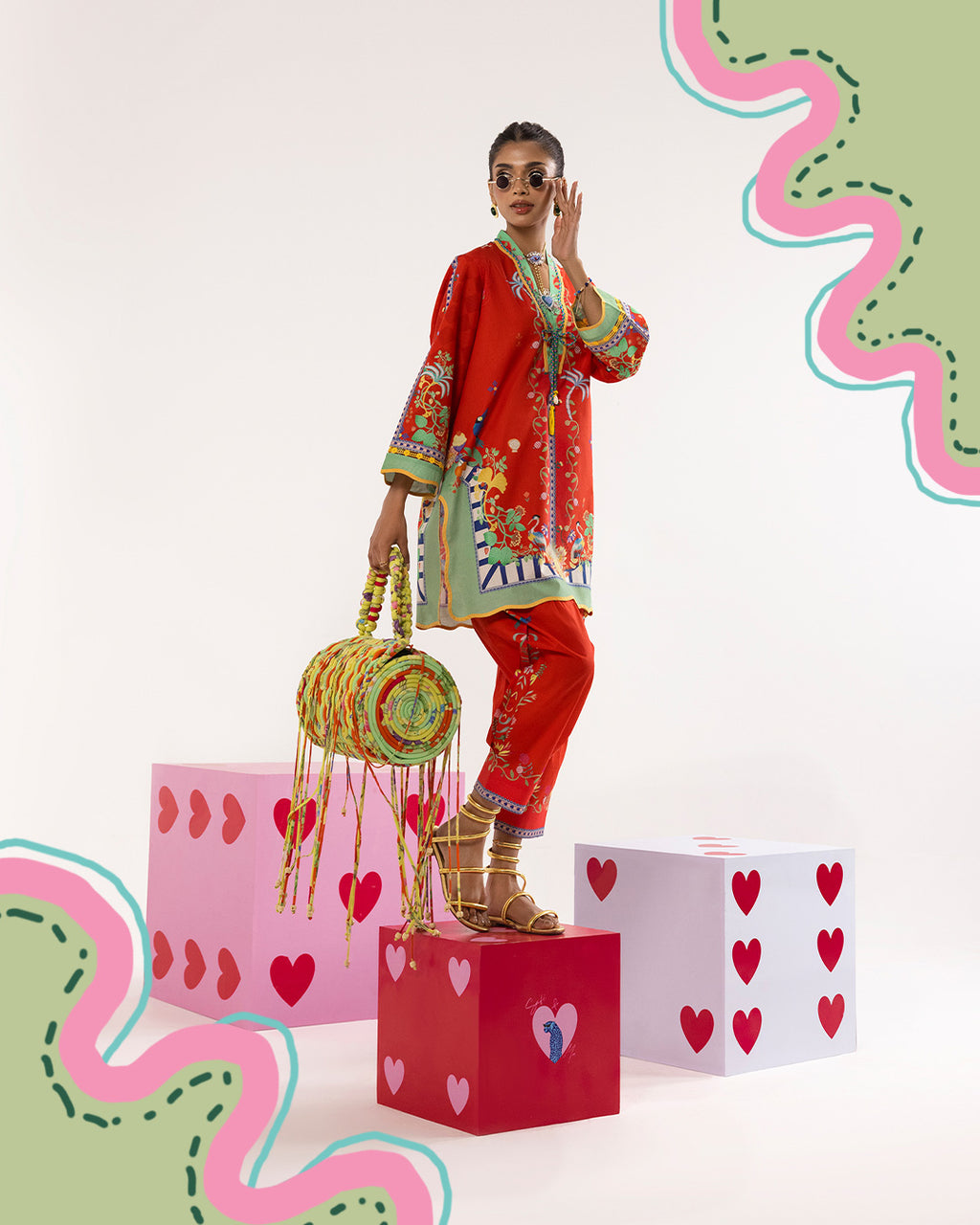 SANA SAFINAZ SS25SM020P2T 2PC