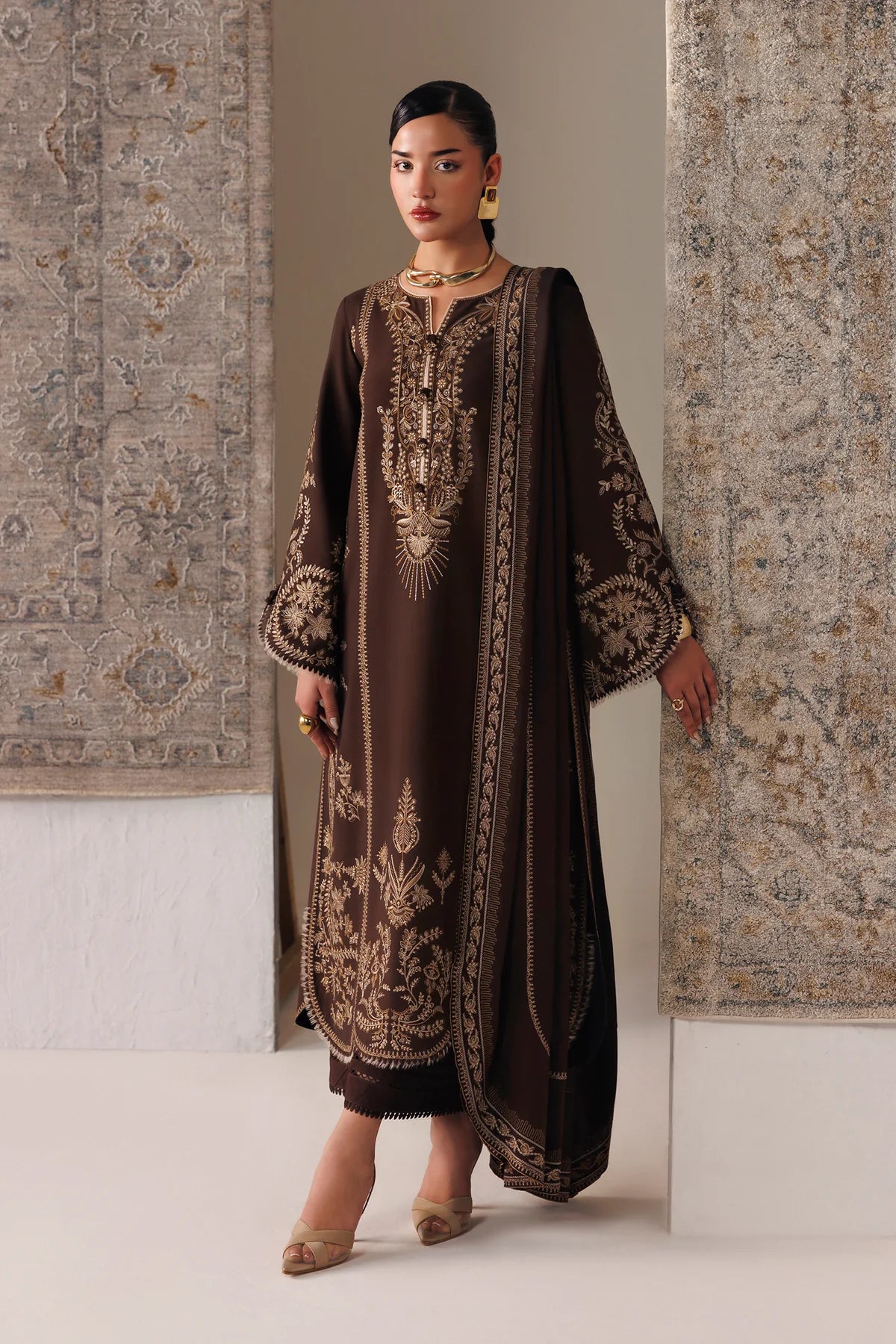 QALAMKAR QLINE LINEN SHAHEEN