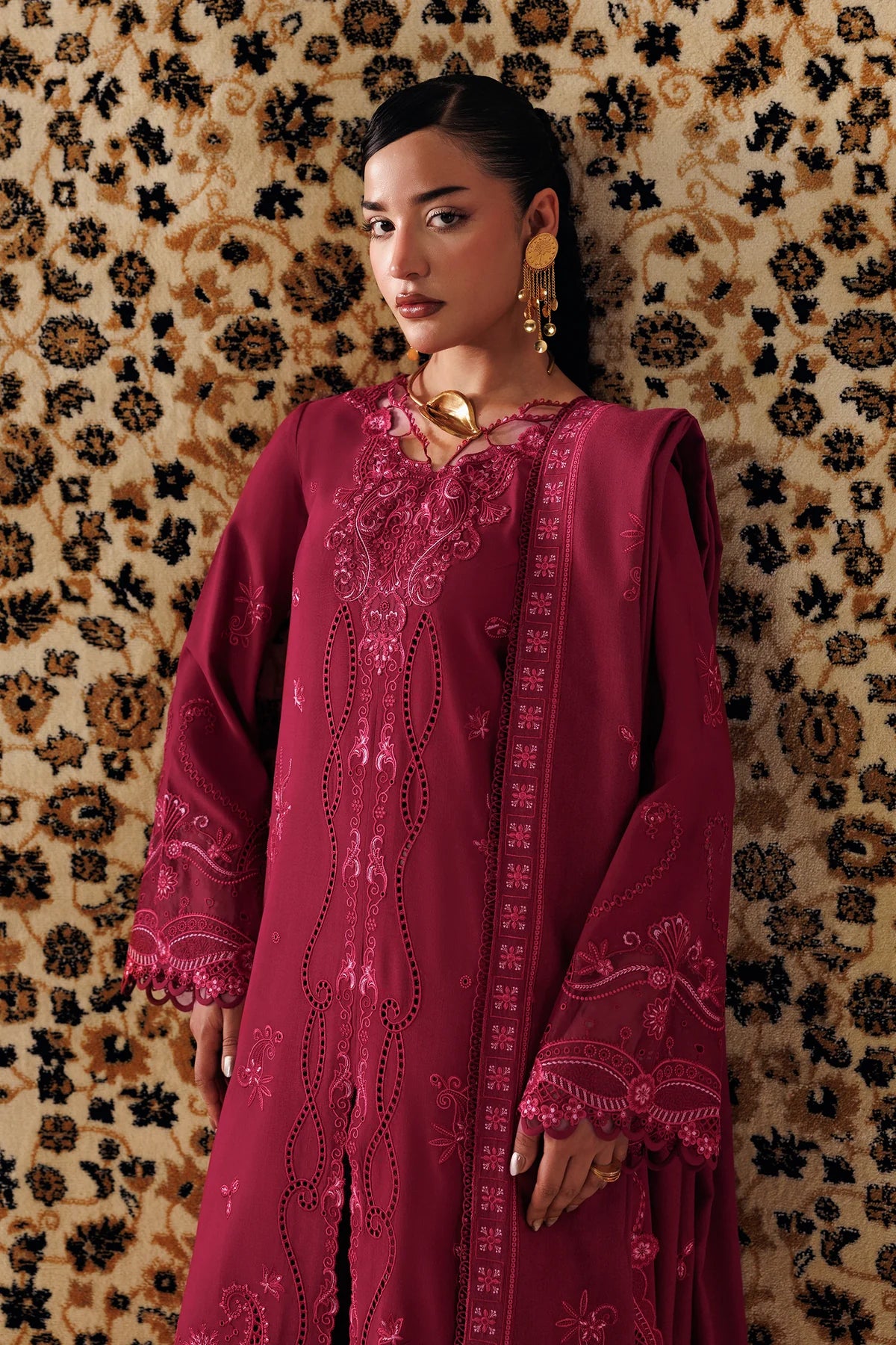 QALAMKAR QLINE LINEN ALEENA