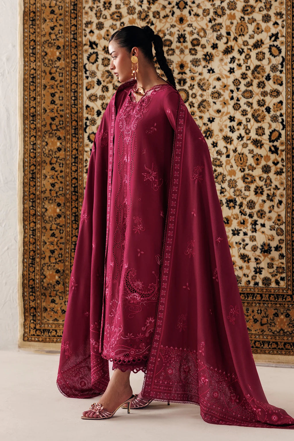 QALAMKAR QLINE LINEN ALEENA