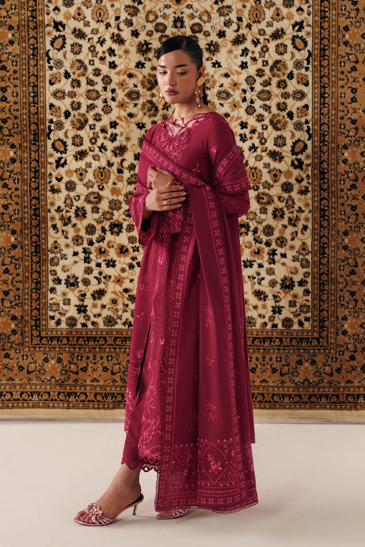 QALAMKAR QLINE LINEN ALEENA