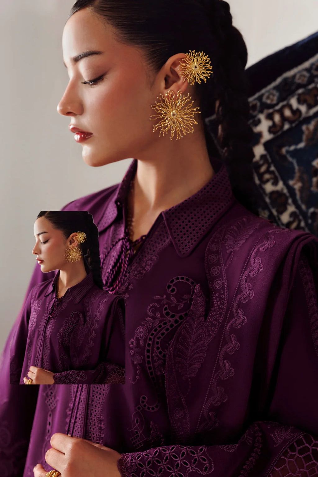 QALAMKAR QLINE LINEN MAHEEN