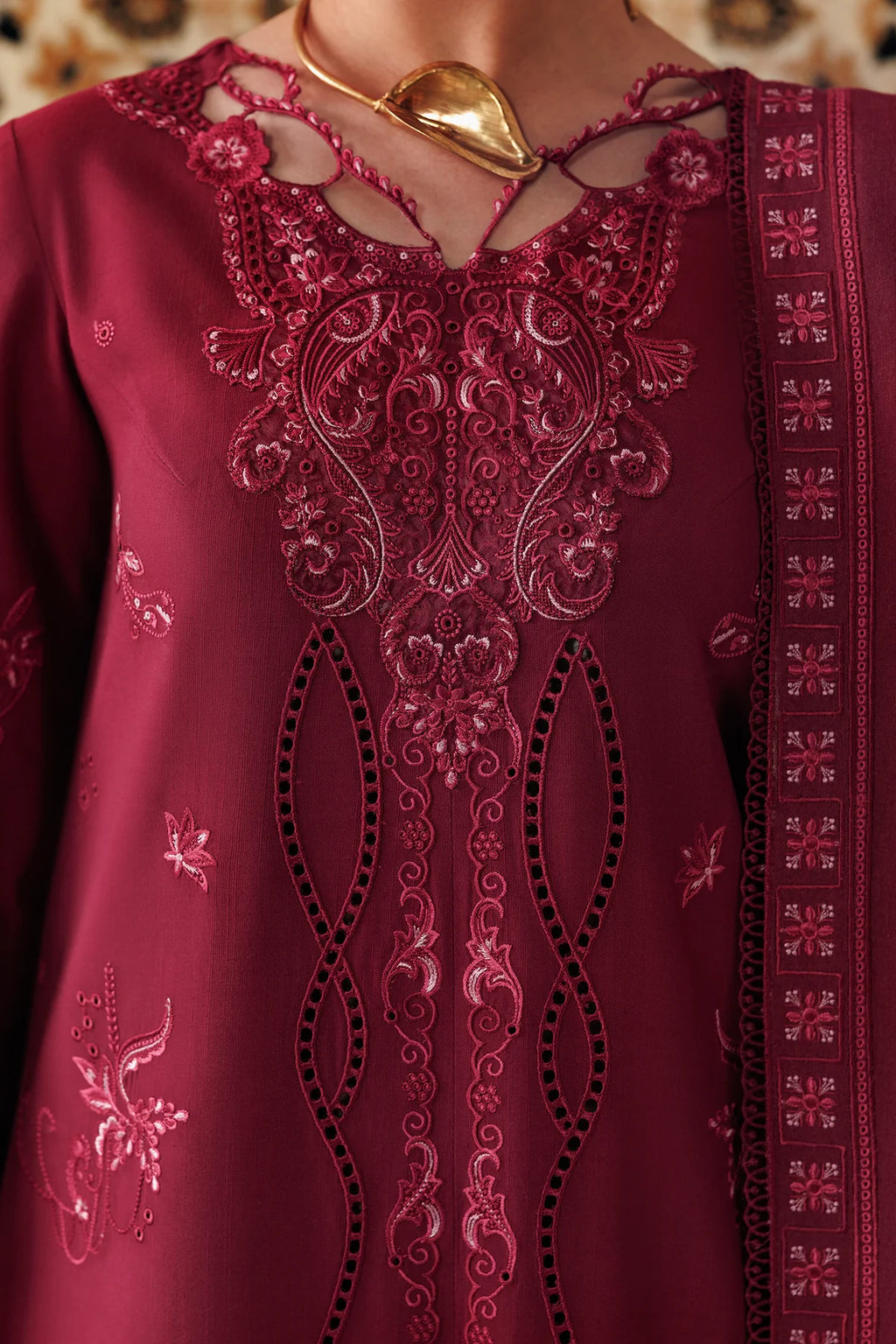 QALAMKAR QLINE LINEN ALEENA