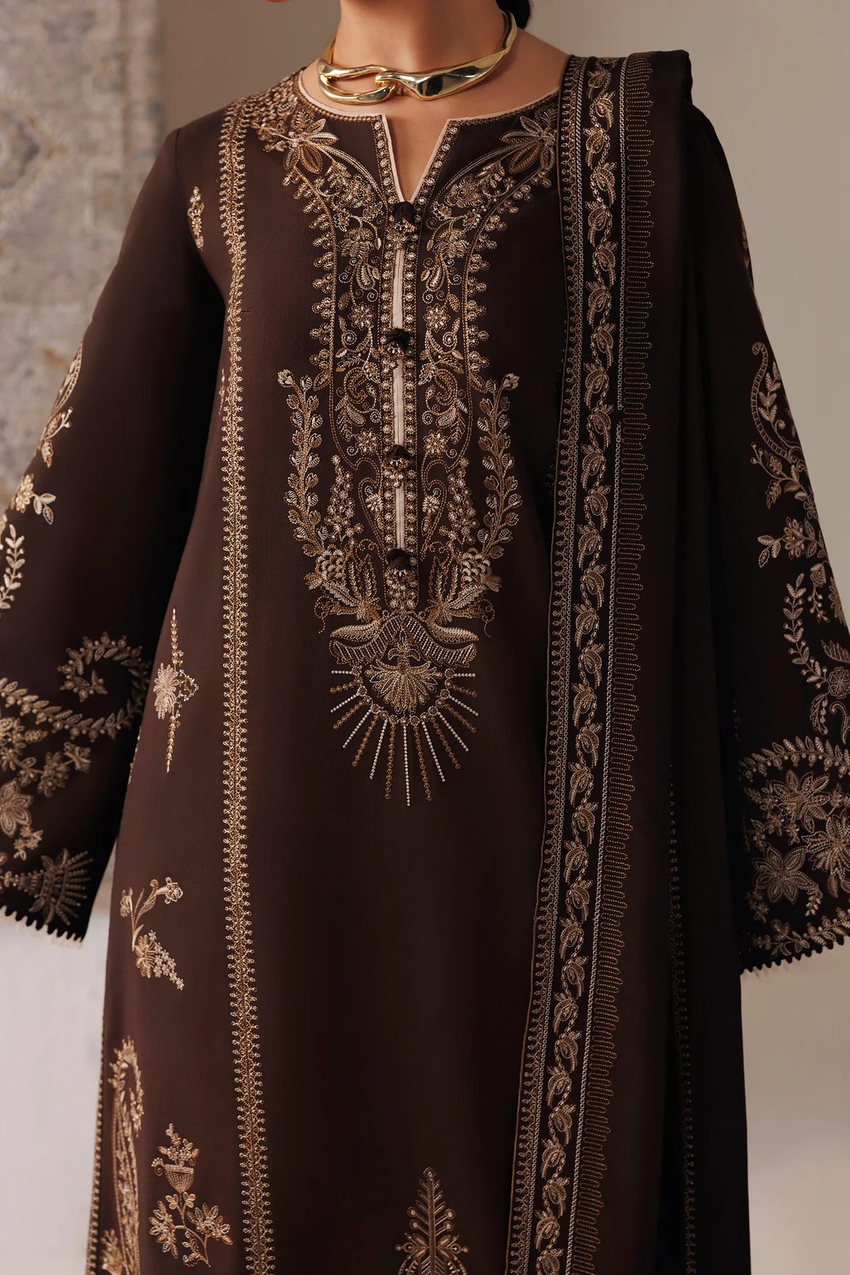 QALAMKAR QLINE LINEN SHAHEEN