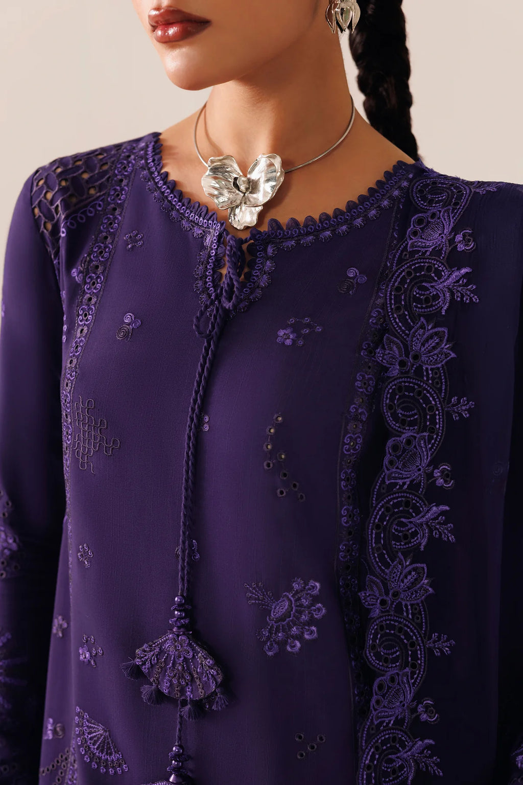 QALAMKAR QLINE LINEN ZEEMAL