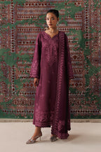 QALAMKAR QLINE LINEN FARWA