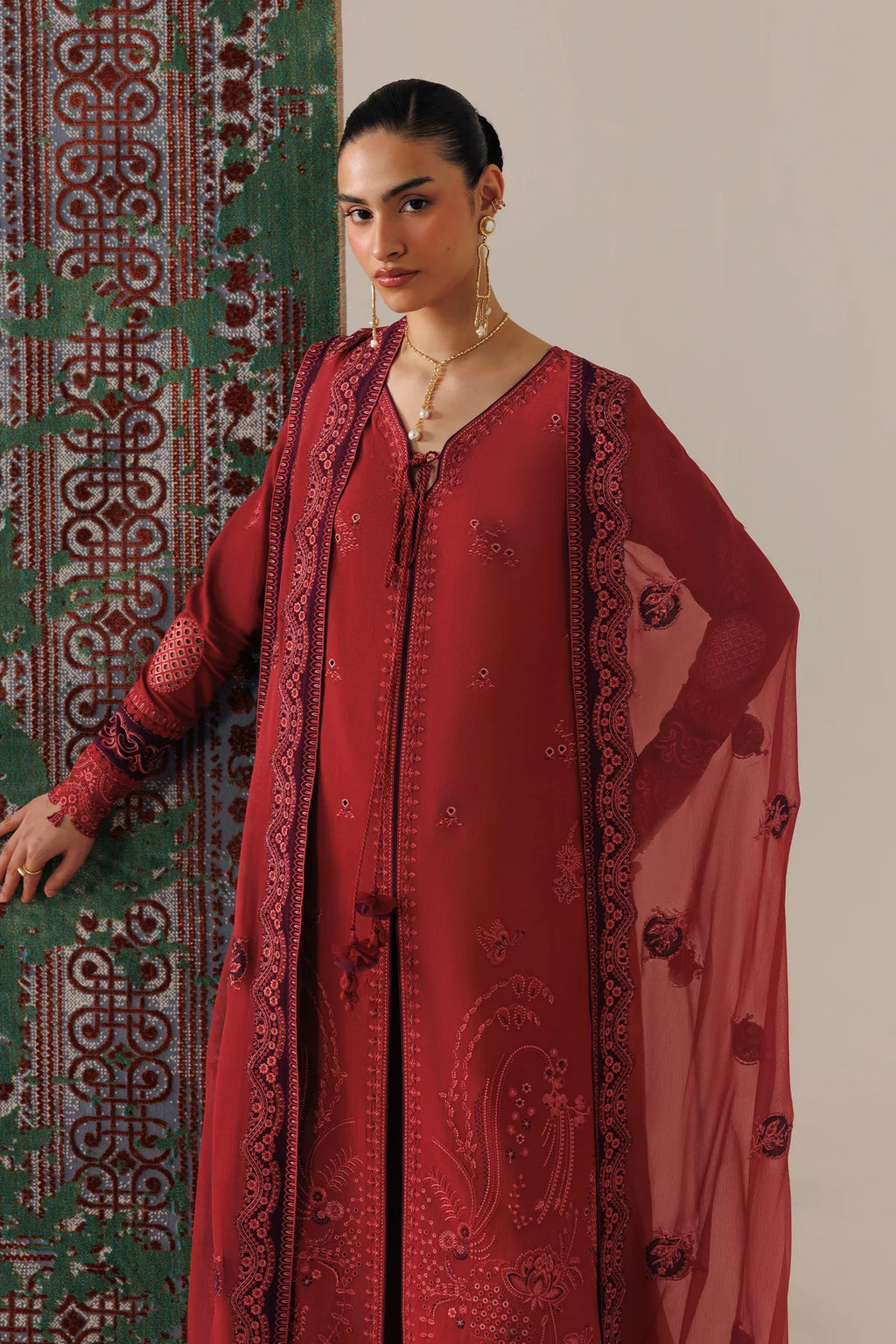 QALAMKAR QLINE LINEN ZAIRA