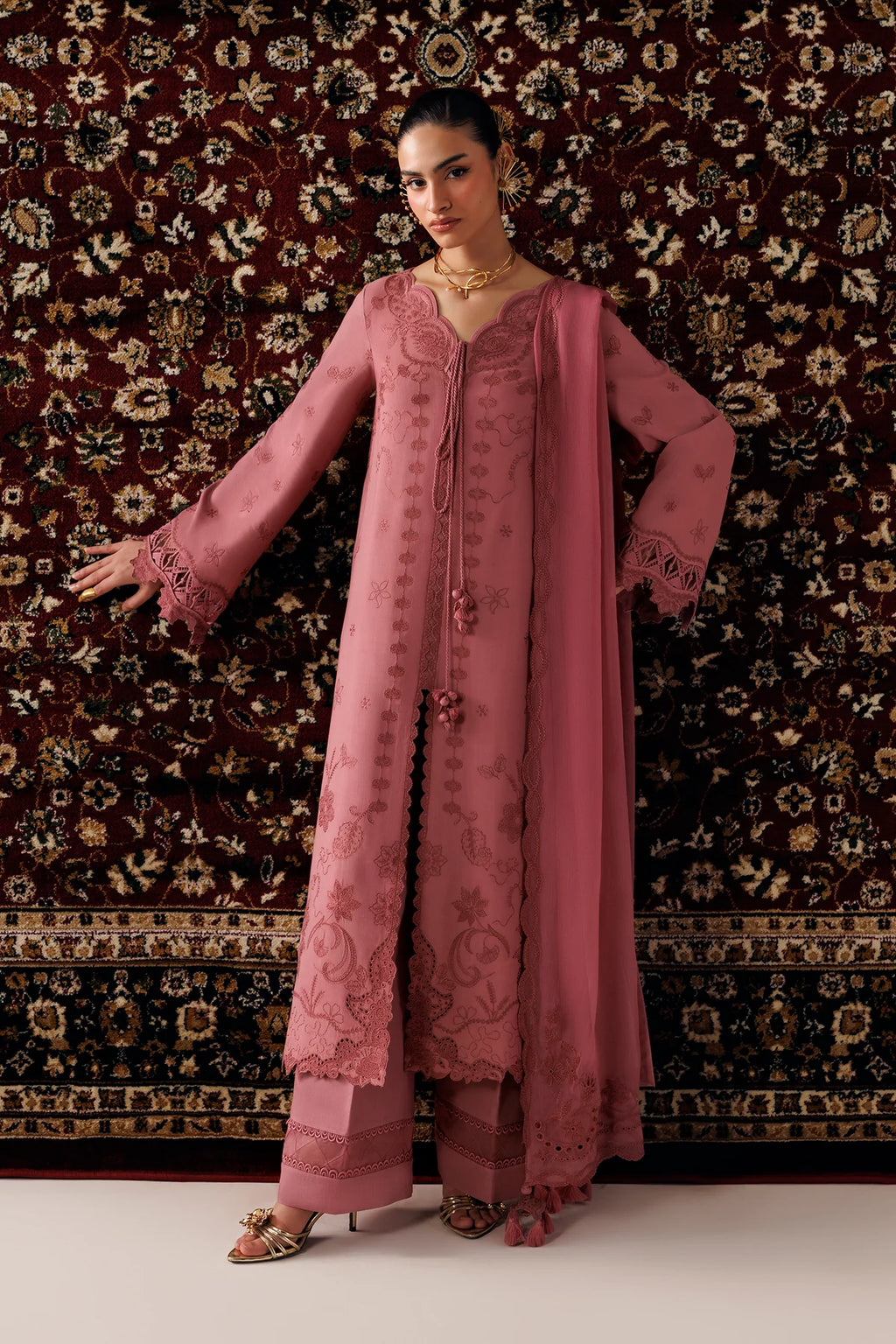 QALAMKAR QLINE LINEN DANIYA