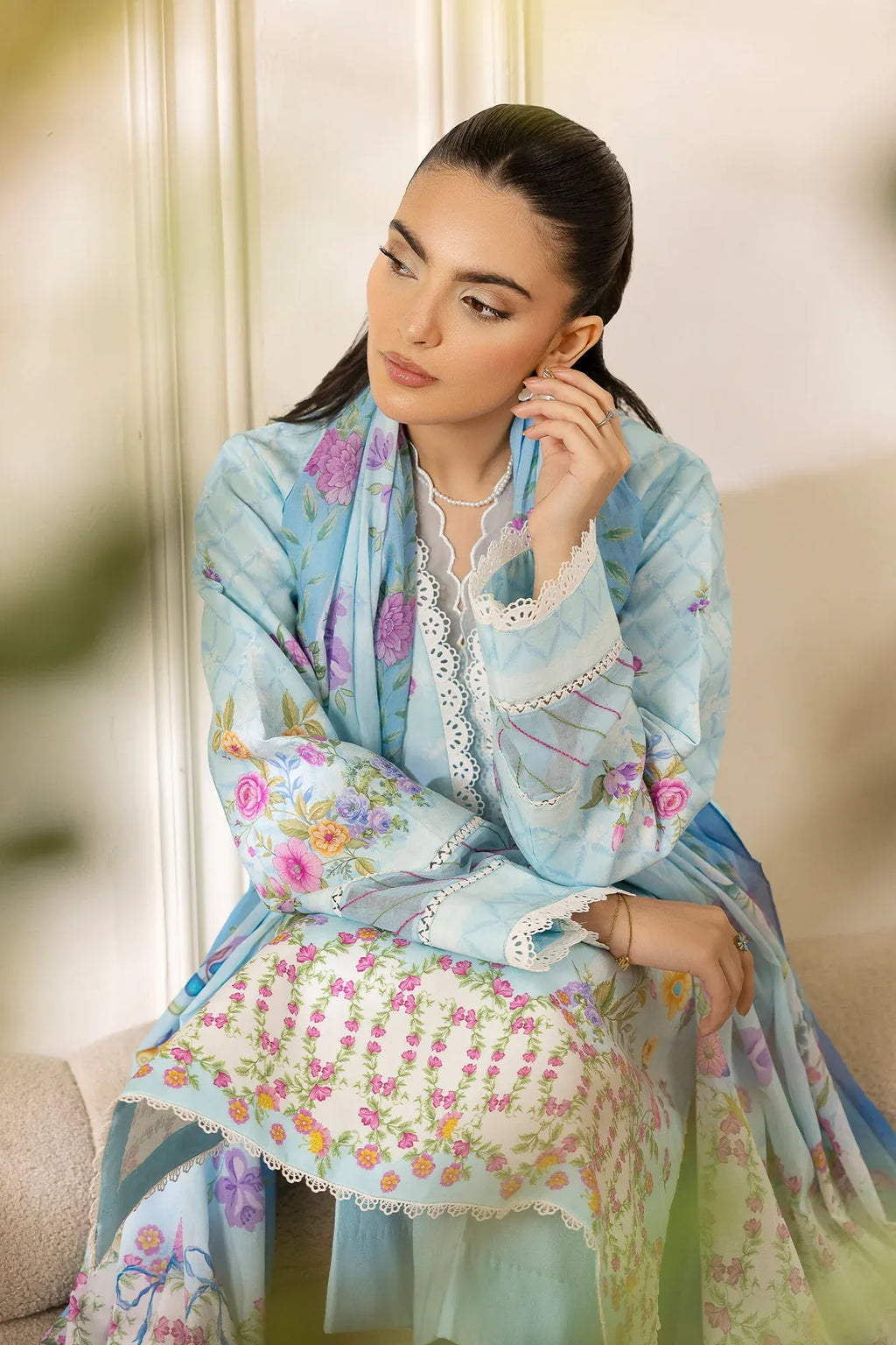 RAJBARI NISSA EXCLUSIVE SUMMER PRINTS D-08