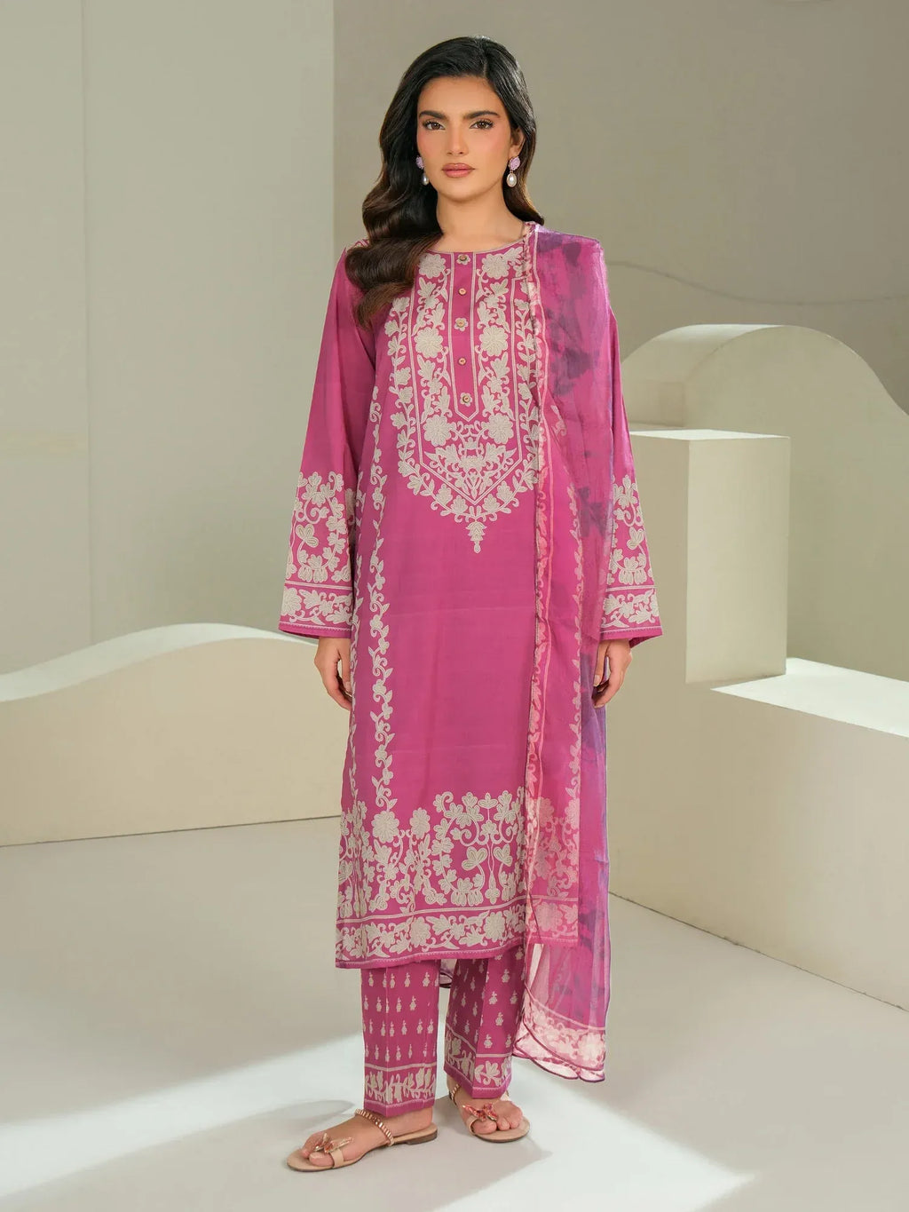 STITCHED BY CC LIMELIGHT U4388 PINK 3PC