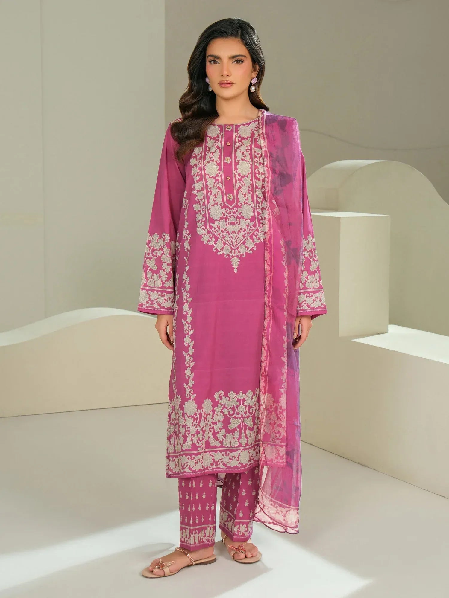 STITCHED BY CC LIMELIGHT U4388 PINK 3PC
