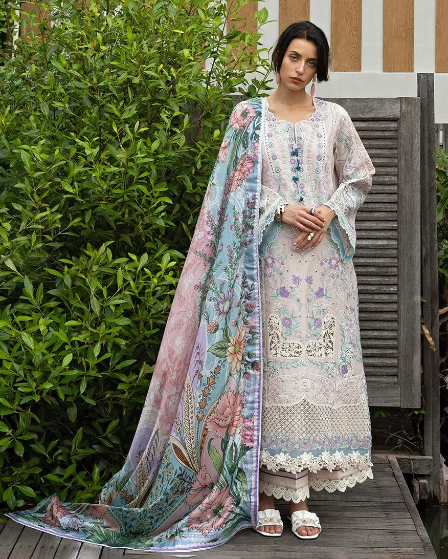 STITCHED BY CC ESMEL MON TRESOR LUXE LAWN ARIA 3PC