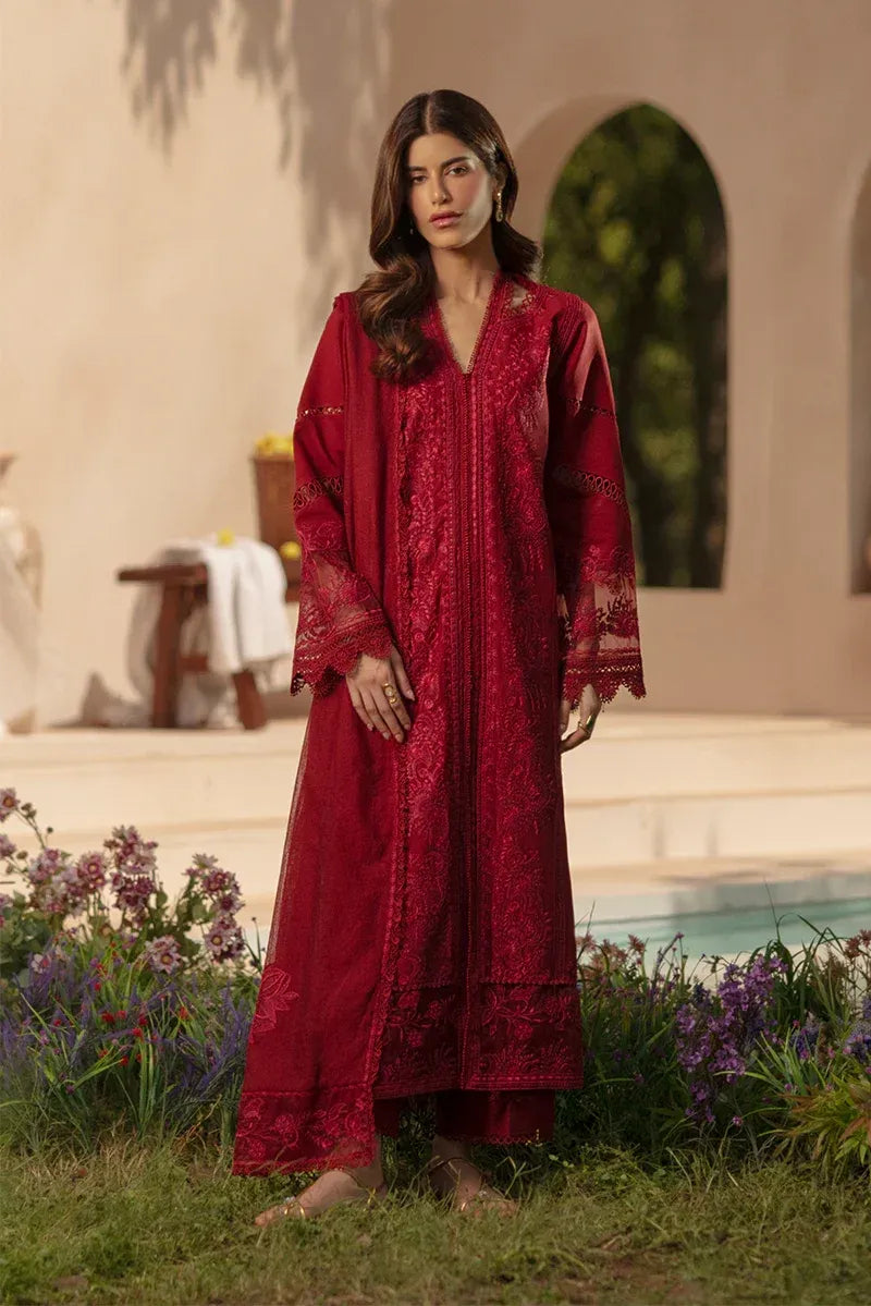STITCHED BY CC RANG RASIYA LUXURY EID NEHAL 3PC