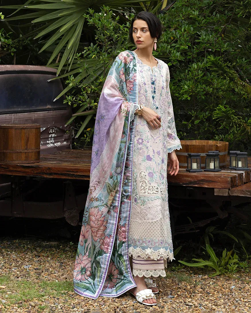 STITCHED BY CC ESMEL MON TRESOR LUXE LAWN ARIA 3PC