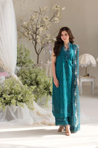 STITCHED BY CC SOBIA NAZIR LUXURY LAWN D-02A 3PC