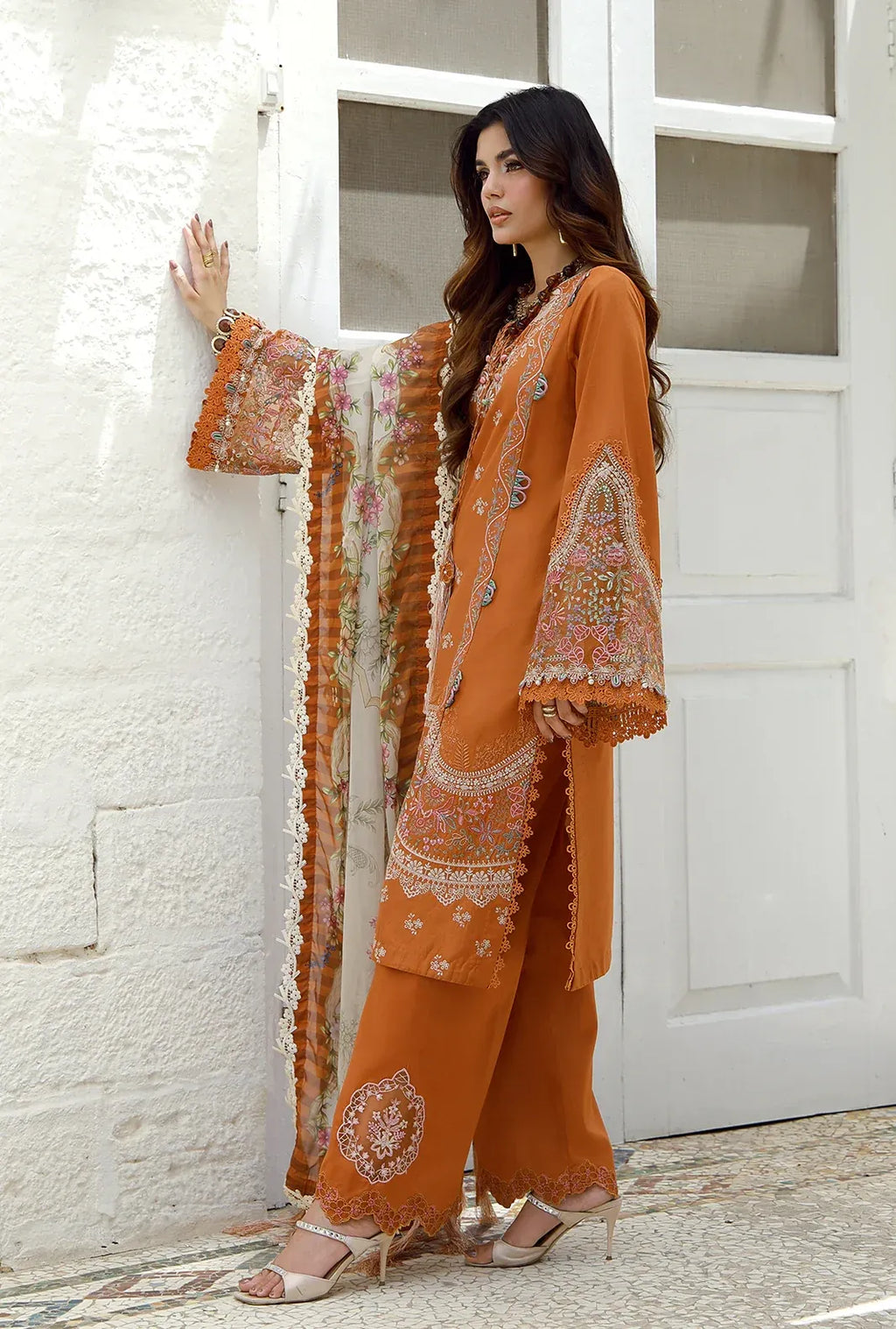 STITCHED BY CC AJR SIGNATURE LAWN VIONA 3PC