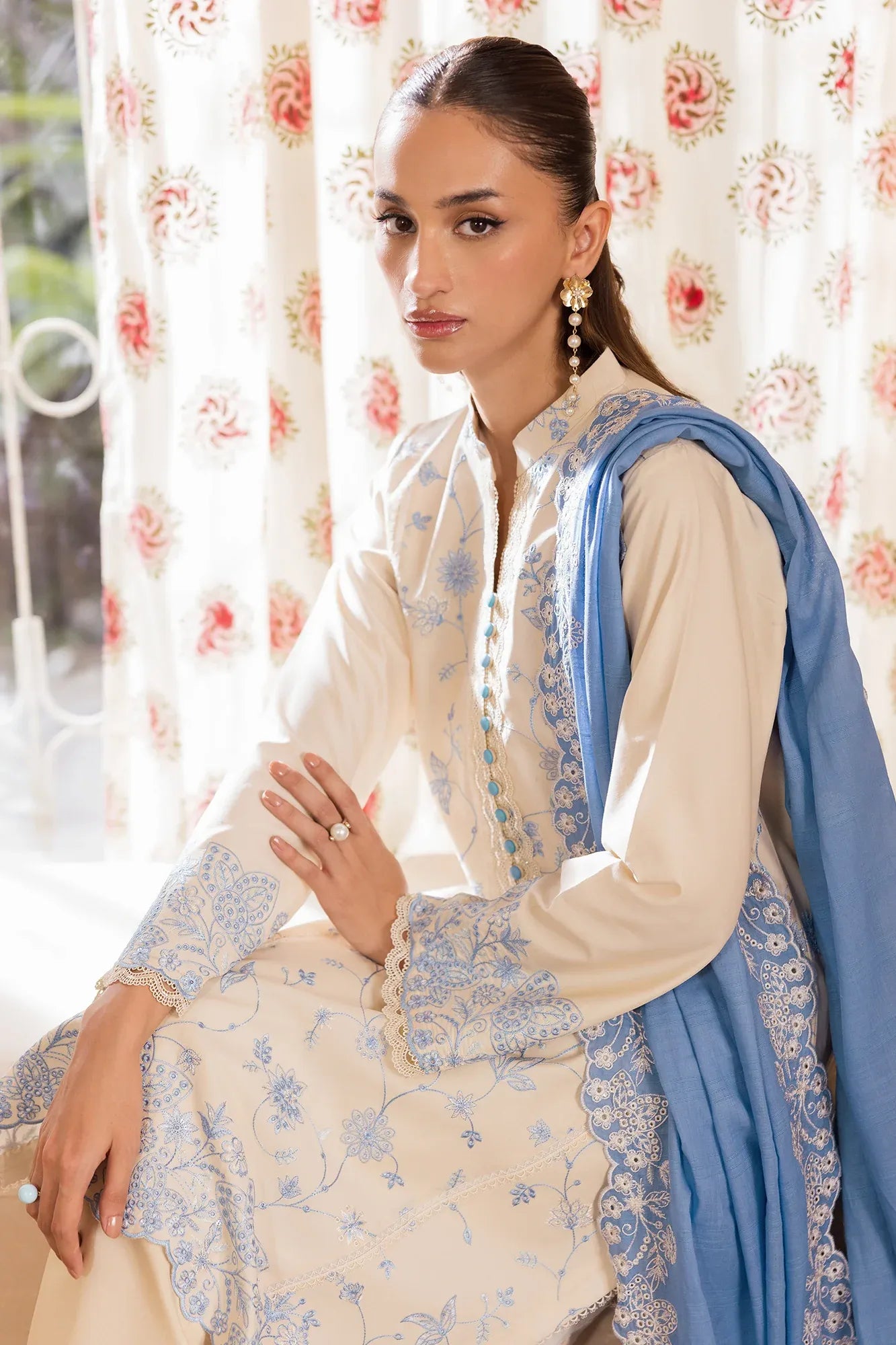 RAJBARI NISSA SUMMER CHIKANKARI D-02