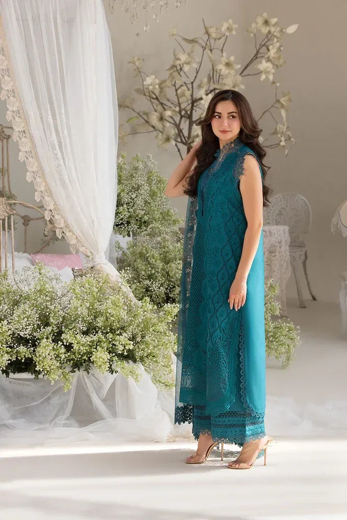 STITCHED BY CC SOBIA NAZIR LUXURY LAWN D-02A 3PC