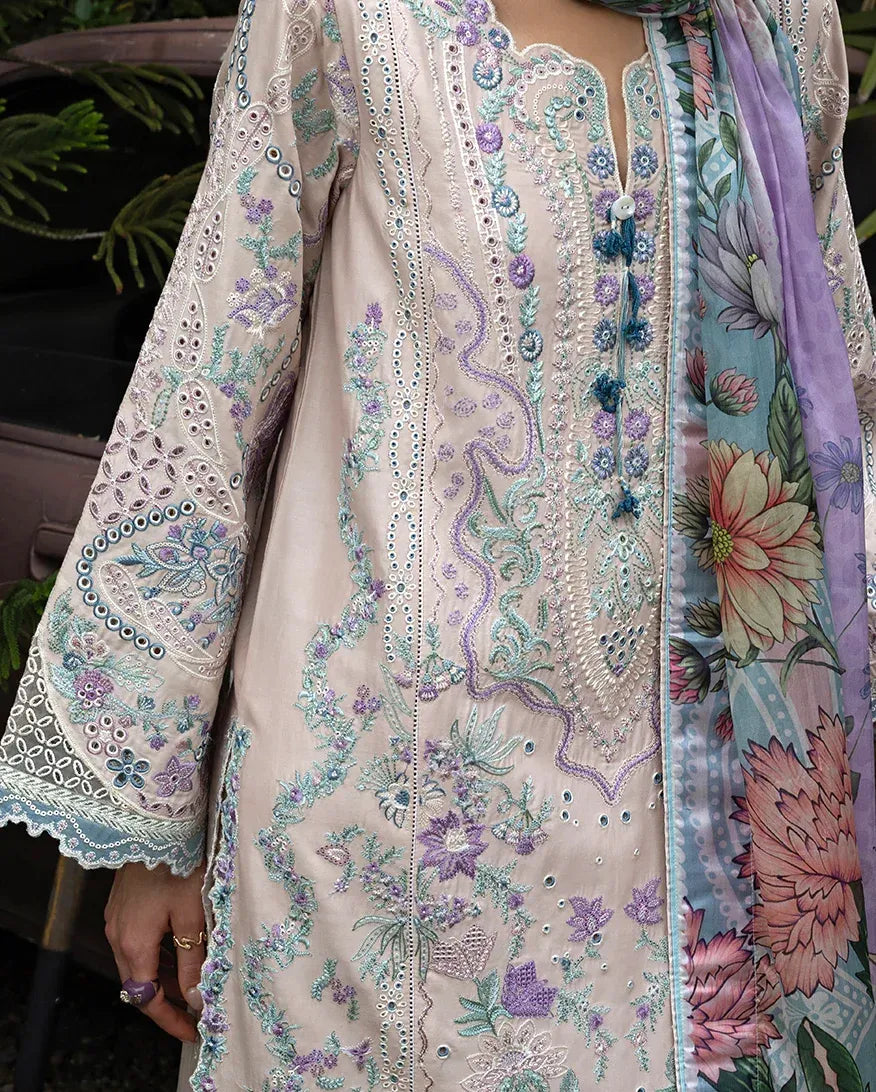 STITCHED BY CC ESMEL MON TRESOR LUXE LAWN ARIA 3PC