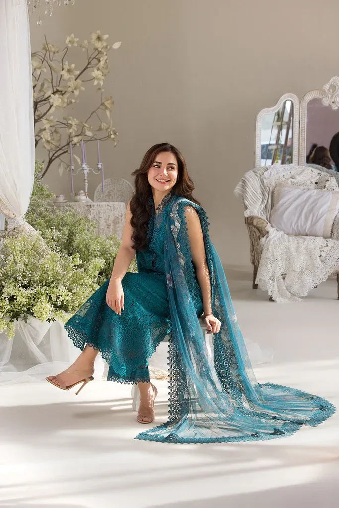 STITCHED BY CC SOBIA NAZIR LUXURY LAWN D-02A 3PC
