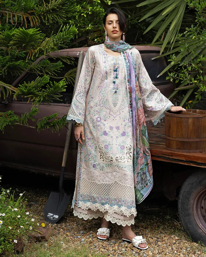 STITCHED BY CC ESMEL MON TRESOR LUXE LAWN ARIA 3PC