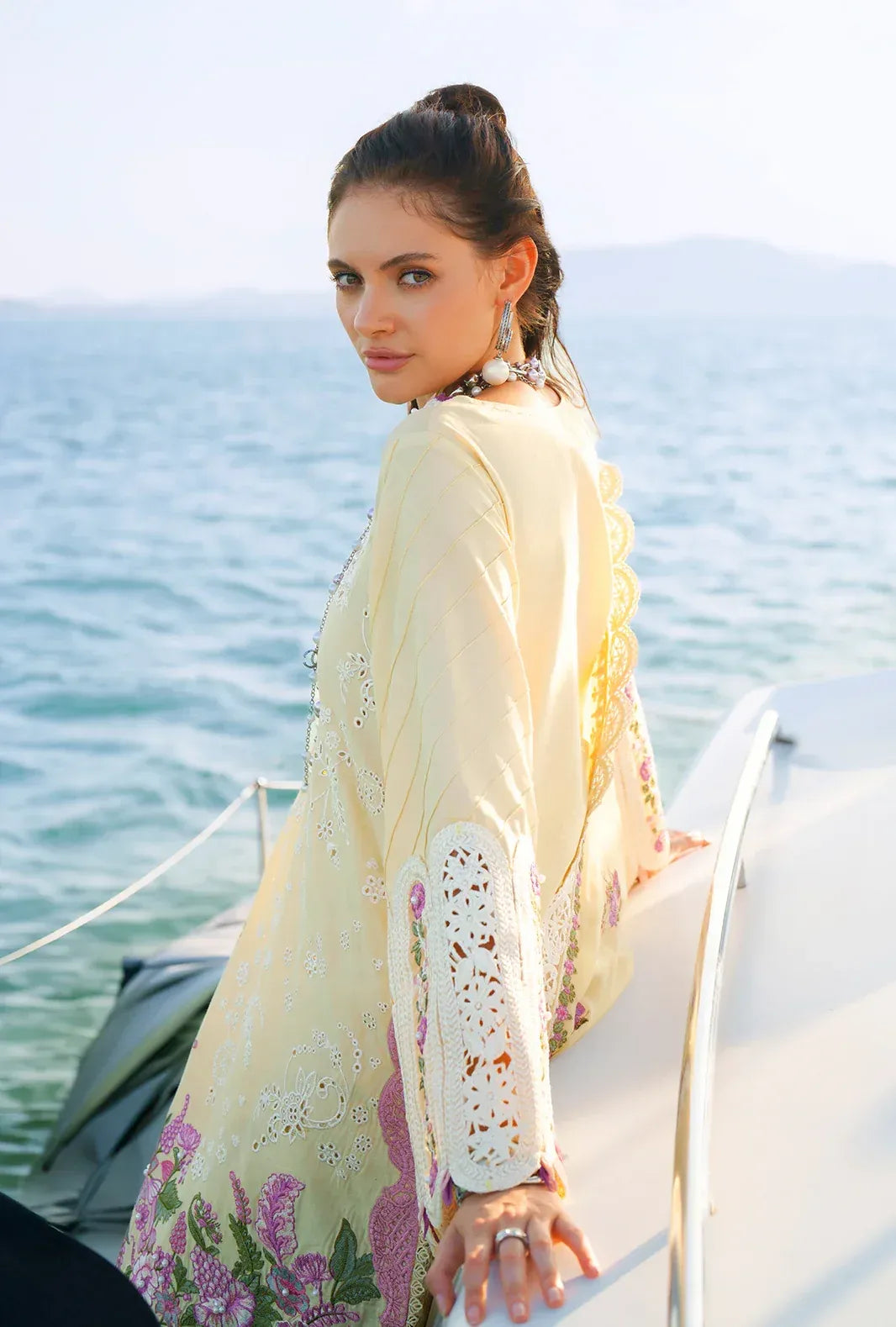 STITCHED BY CC AJR EVARA LUXURY LAWN FARIA 3PC