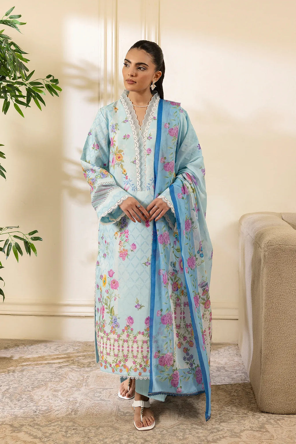 RAJBARI NISSA EXCLUSIVE SUMMER PRINTS D-08
