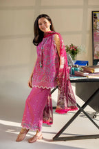 STITCHED BY CC SOBIA NAZIR VITAL VT26-7B 3PC ( SLEVELESS )