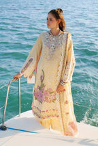 STITCHED BY CC AJR EVARA LUXURY LAWN FARIA 3PC