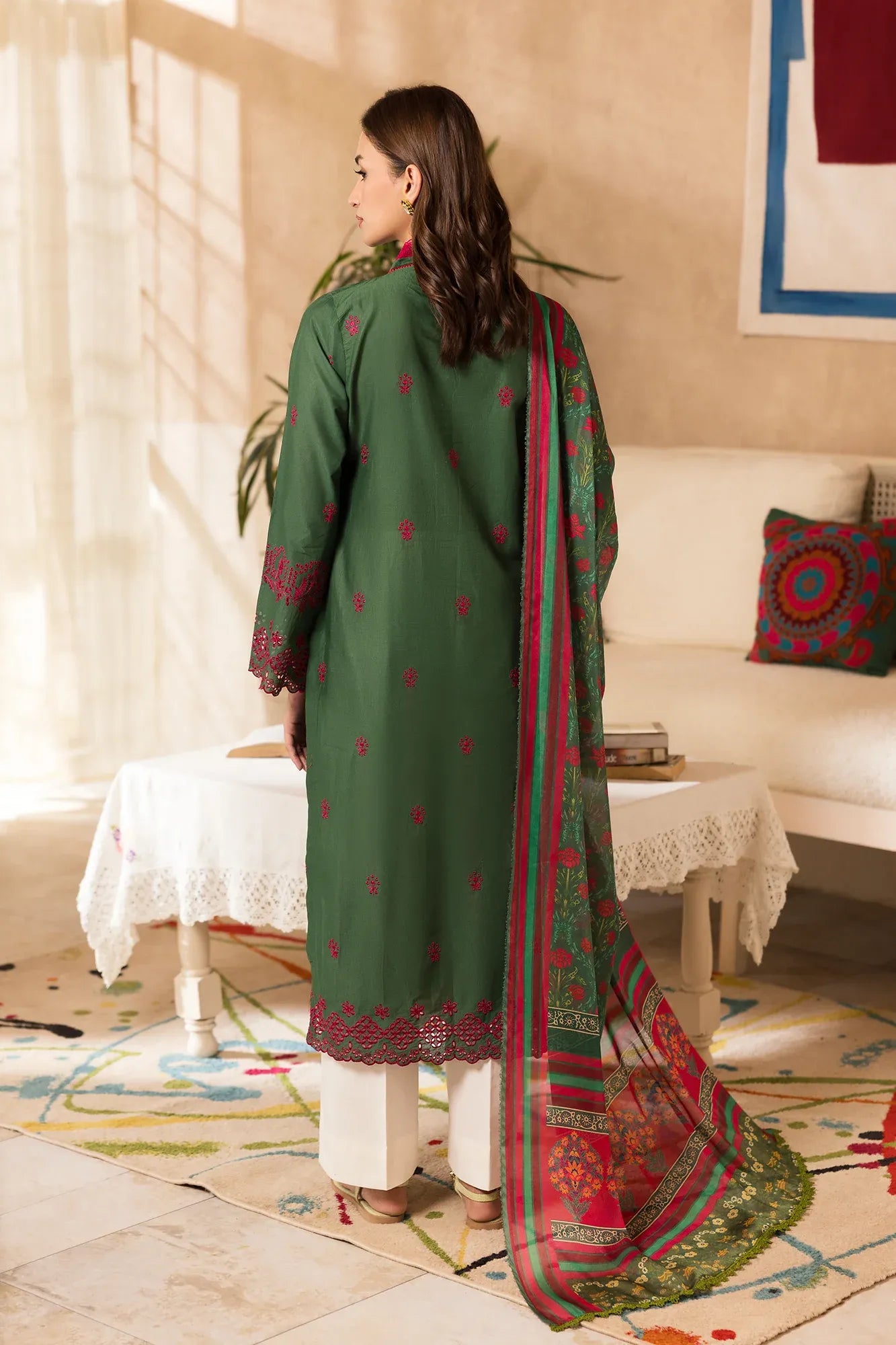 RAJBARI NISSA SUMMER CHIKANKARI D-08