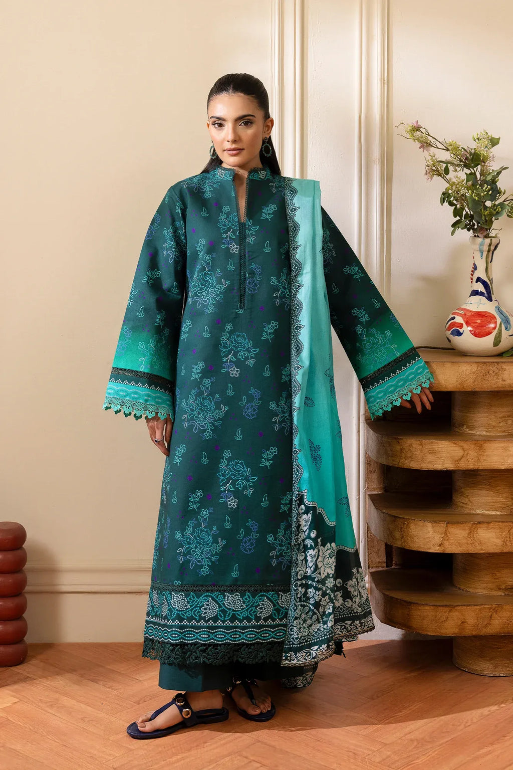 RAJBARI NISSA EXCLUSIVE SUMMER PRINTS D-05