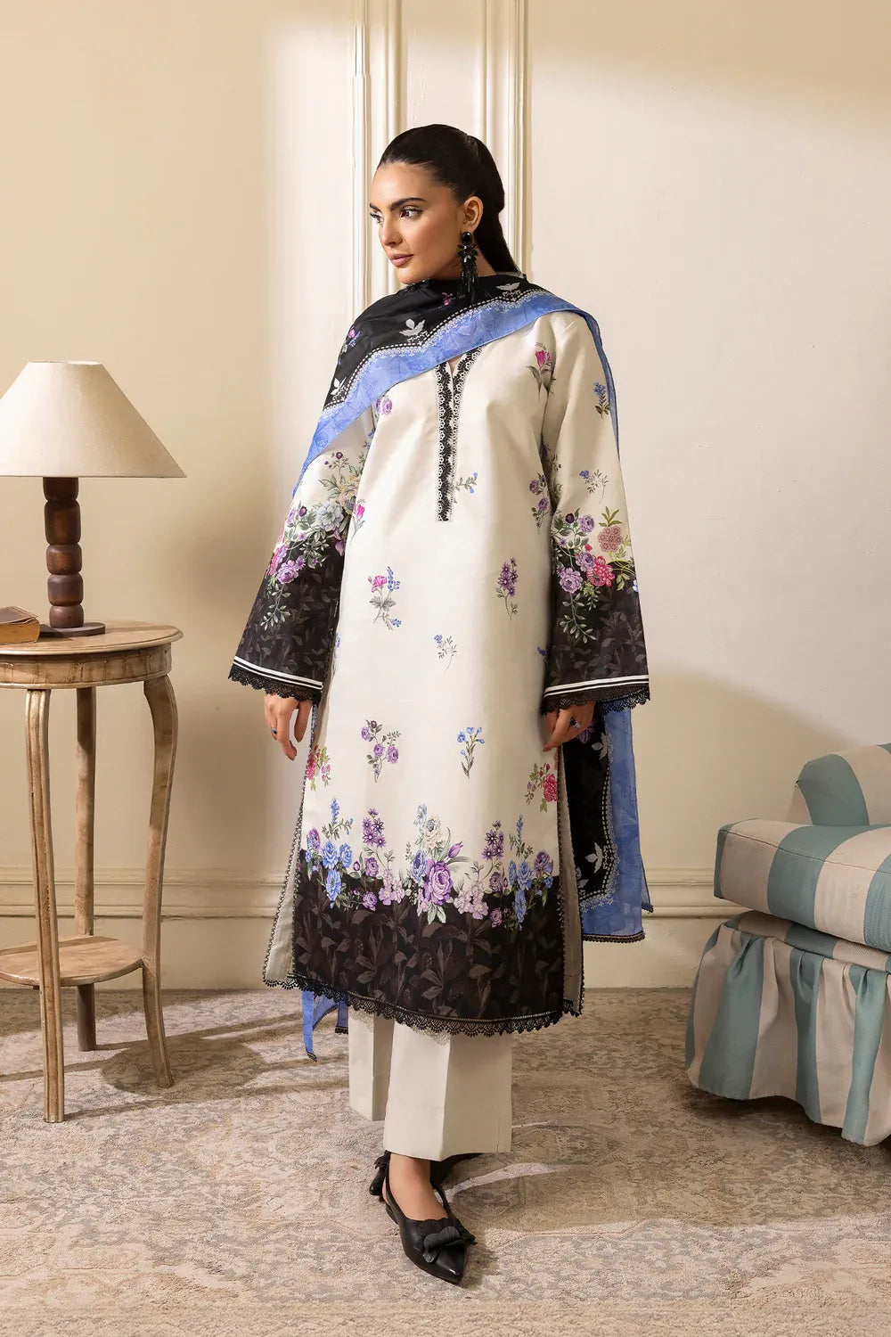 RAJBARI NISSA EXCLUSIVE SUMMER PRINTS D-06