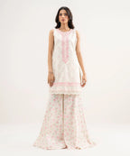 SAPPHIRE PRINTED LAWN U2TE-DYS26V2-13 2PC
