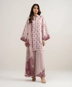 SAPPHIRE PRINTED LAWN U3P-DYS26V3-146 3PC