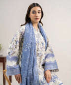 SAPPHIRE PRINTED LAWN U2D-DYS26V3-62 2PC