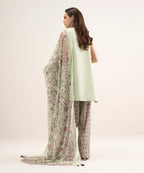 SAPPHIRE PRINTED LAWN U3PE-SGS26V4-4 3PC