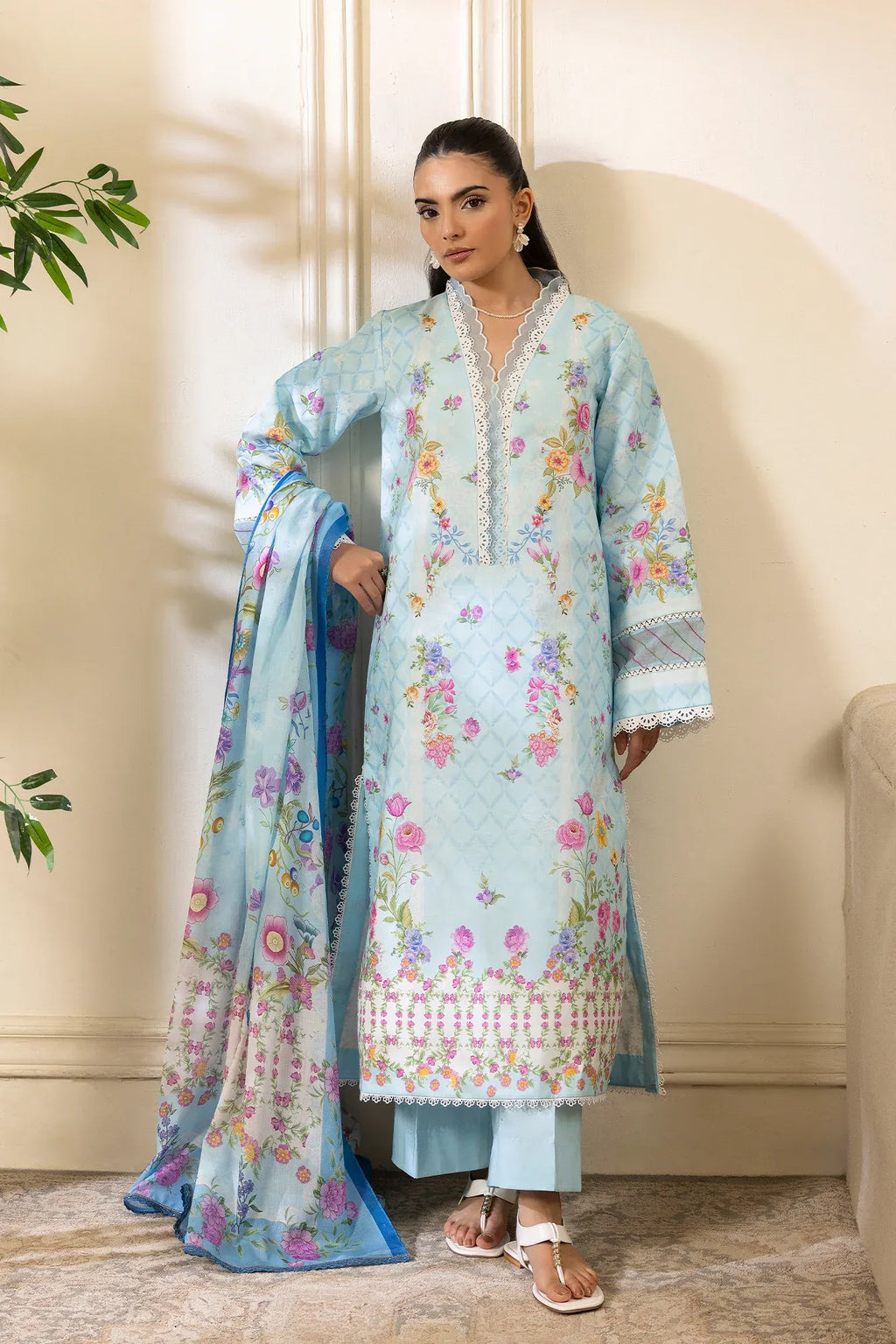 RAJBARI NISSA EXCLUSIVE SUMMER PRINTS D-08