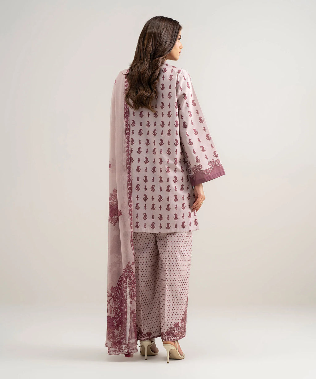 SAPPHIRE PRINTED LAWN U3P-DYS26V3-146 3PC