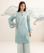 SAPPHIRE PRINTED LAWN U3P-DYS26V4-30 3PC