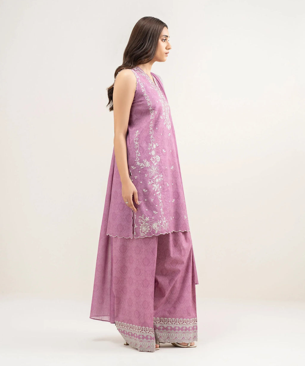 SAPPHIRE PRINTED LAWN U3PE-SGS26V2-7 3PC