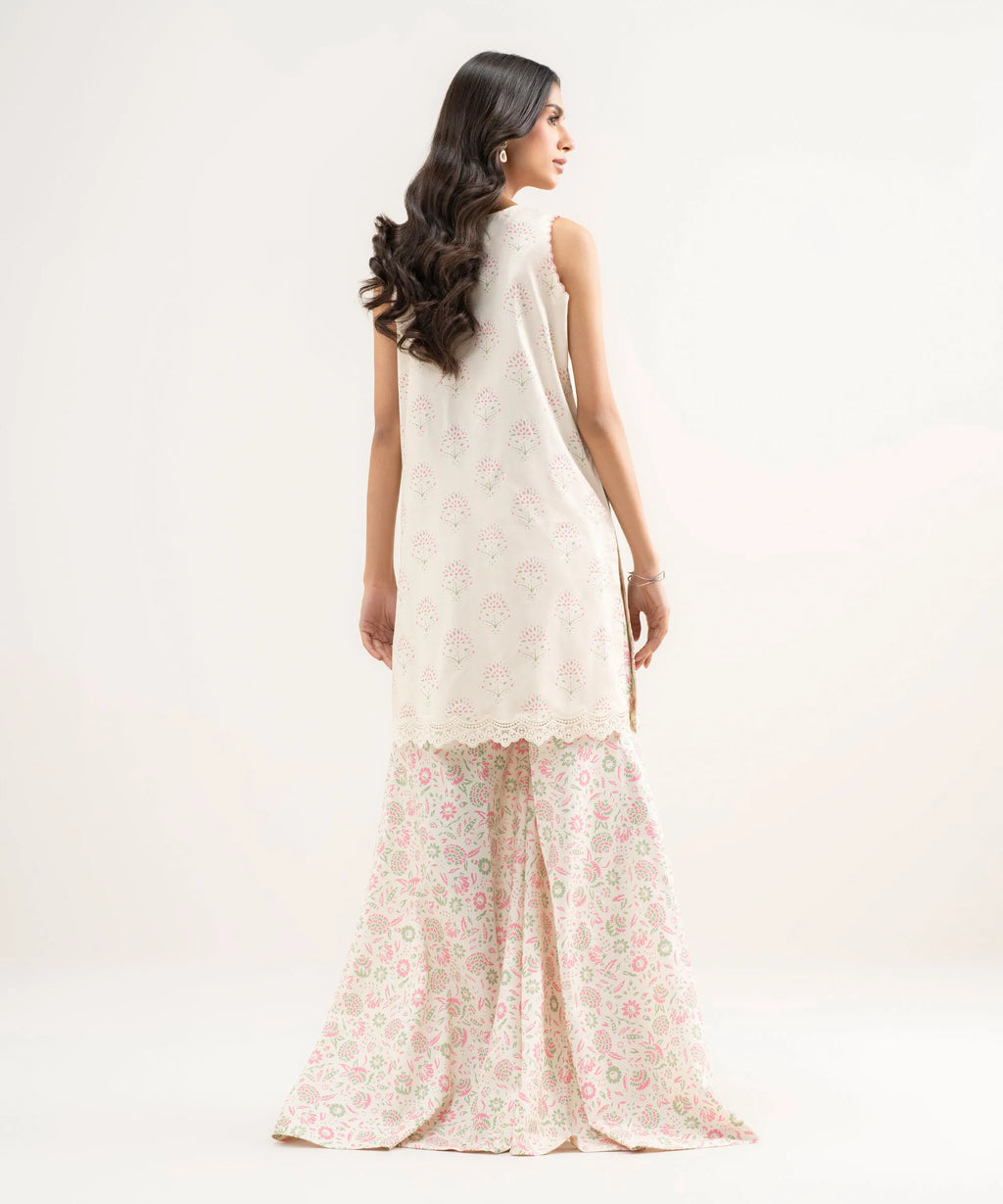 SAPPHIRE PRINTED LAWN U2TE-DYS26V2-13 2PC