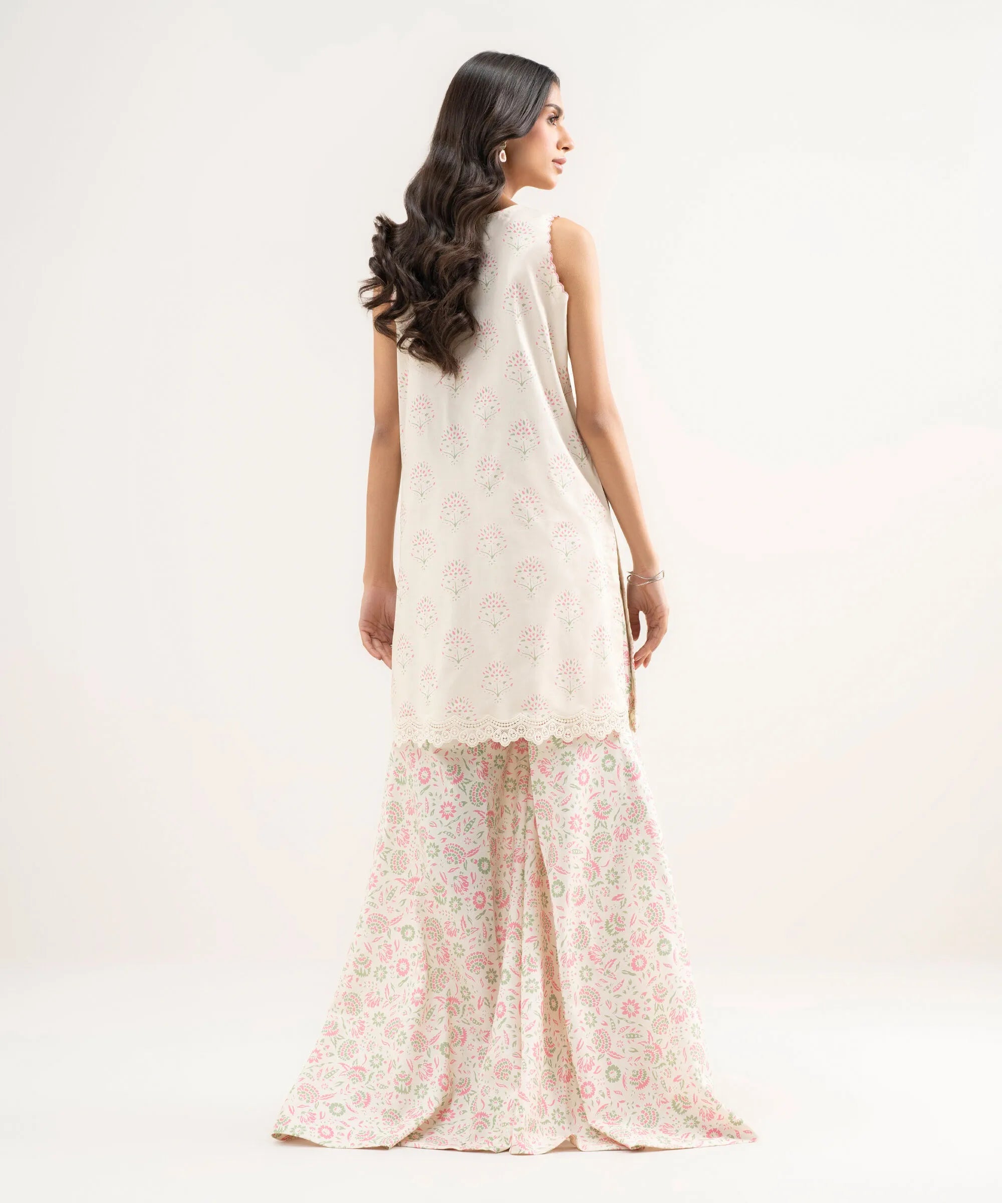 SAPPHIRE PRINTED LAWN U2TE-DYS26V2-13 2PC