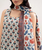 SAPPHIRE PRINTED LAWN U2DE-DYS26V3-50 2PC