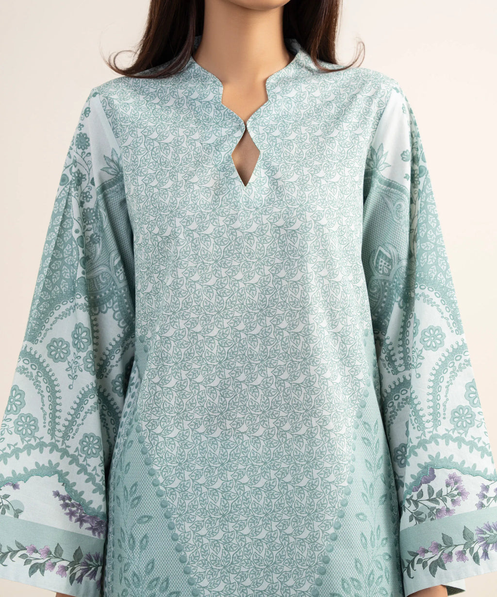 SAPPHIRE PRINTED LAWN U3P-DYS26V4-30 3PC