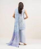 SAPPHIRE PRINTED LAWN U2D-DYS26V3-63 2PC