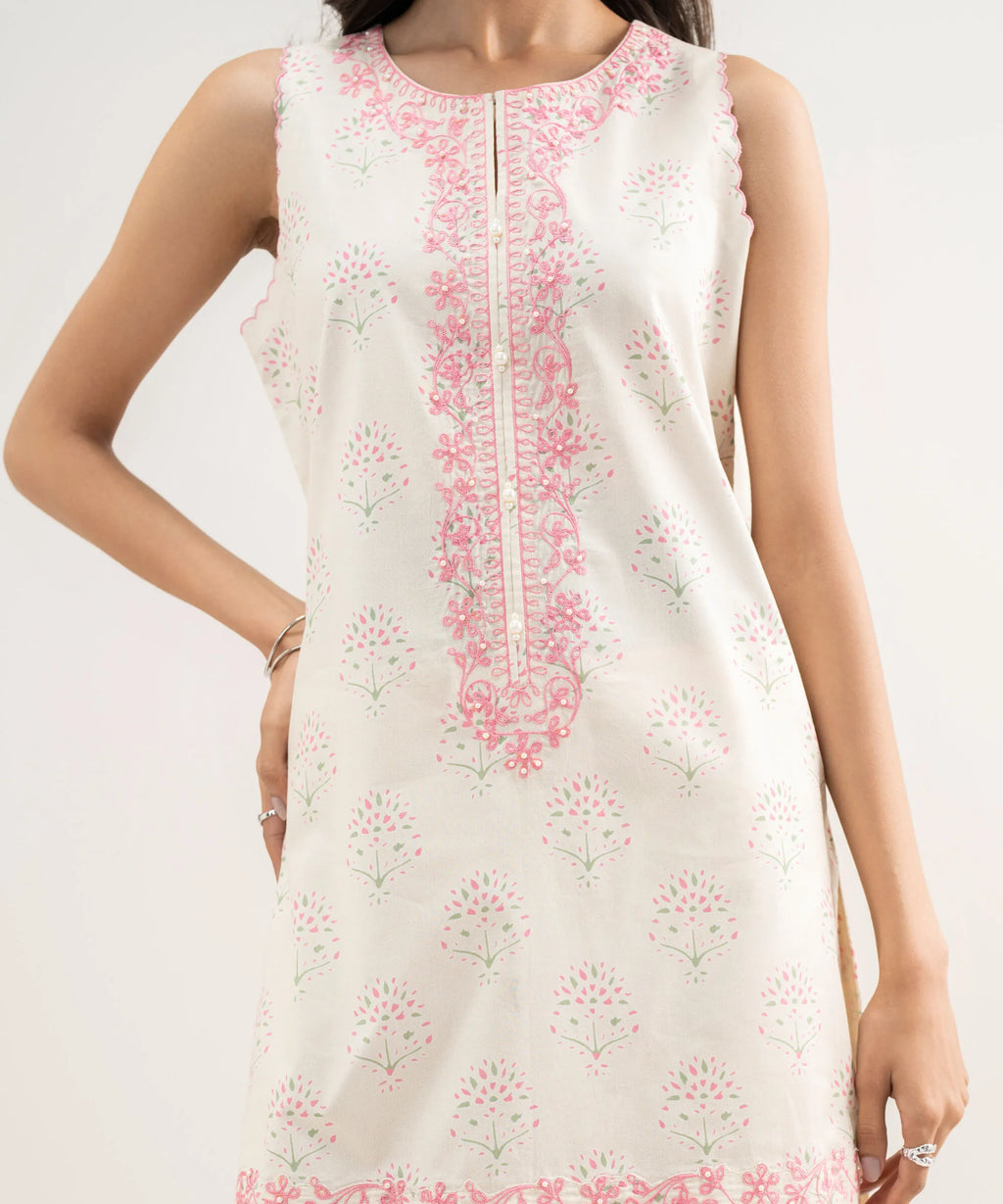 SAPPHIRE PRINTED LAWN U2TE-DYS26V2-13 2PC