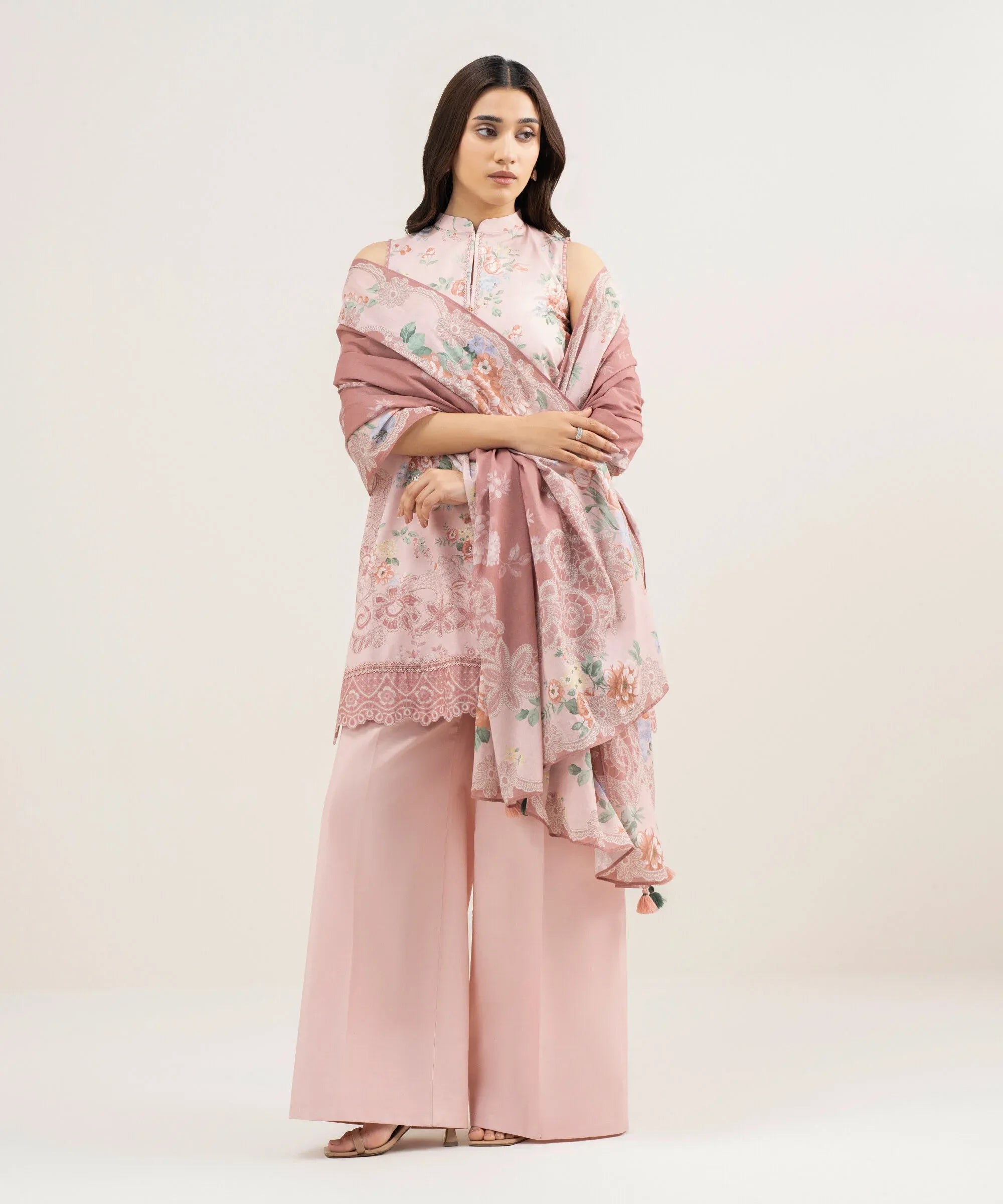 SAPPHIRE PRINTED LAWN U2D-SYS26V3-61 2PC