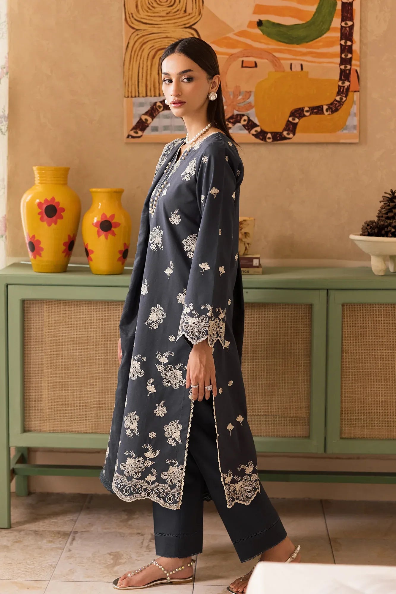RAJBARI NISSA SUMMER CHIKANKARI D-01