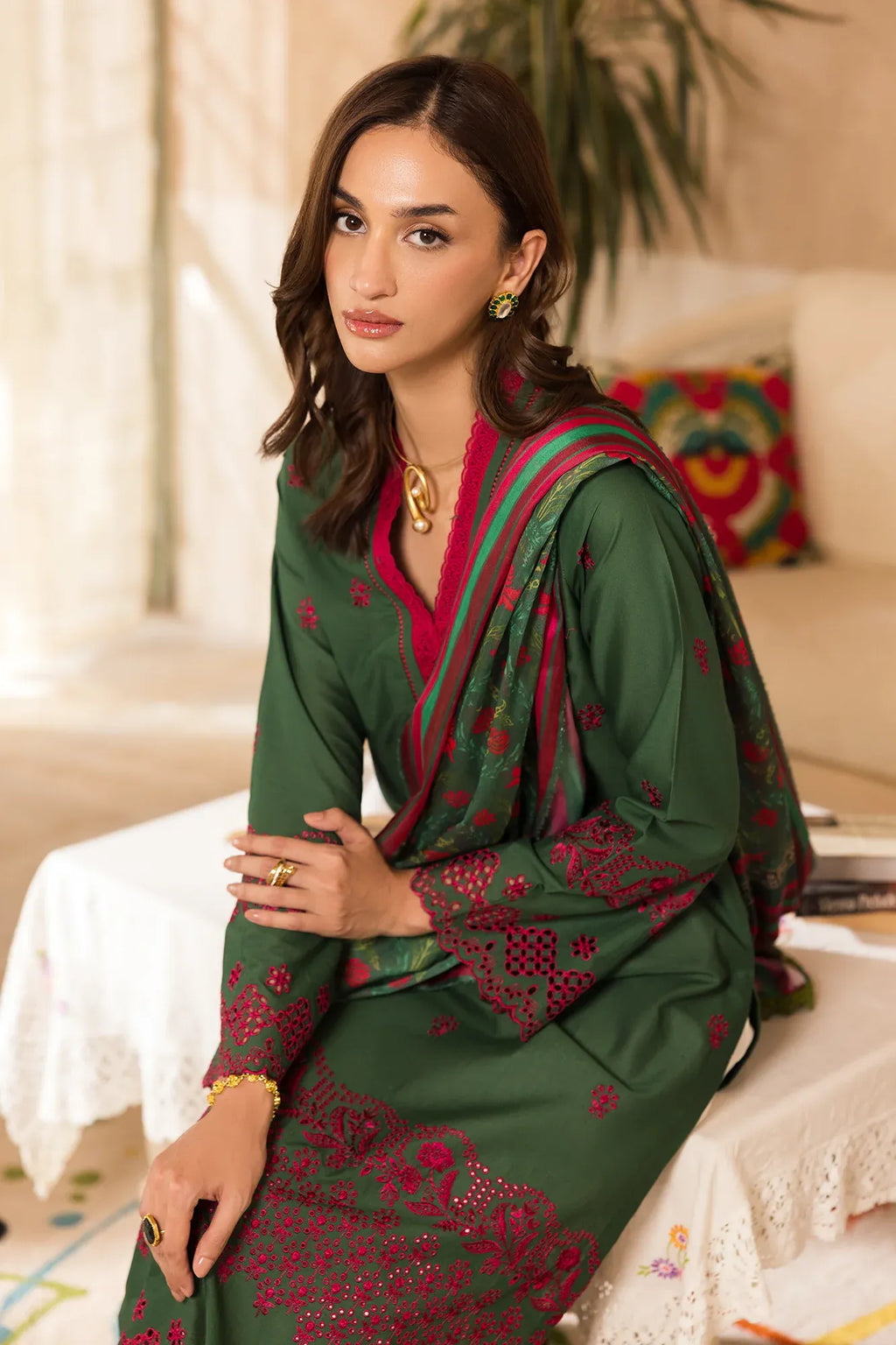 RAJBARI NISSA SUMMER CHIKANKARI D-08