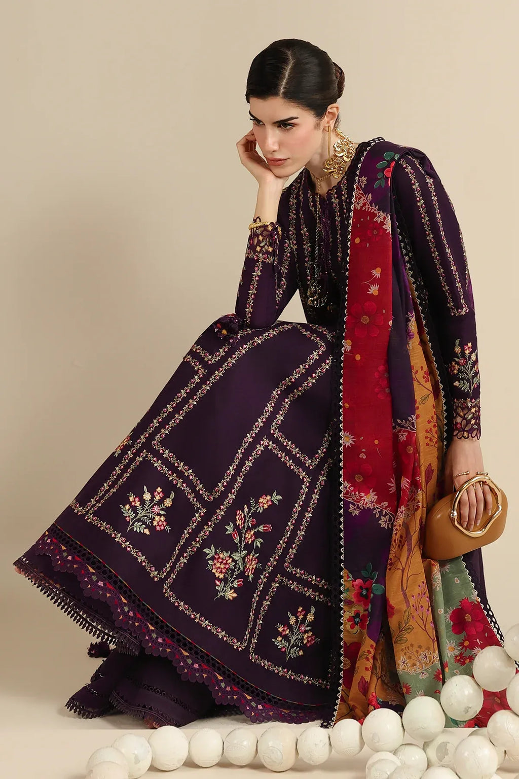 JAZMIN IRIS LUXURY LAWN IL26-D06